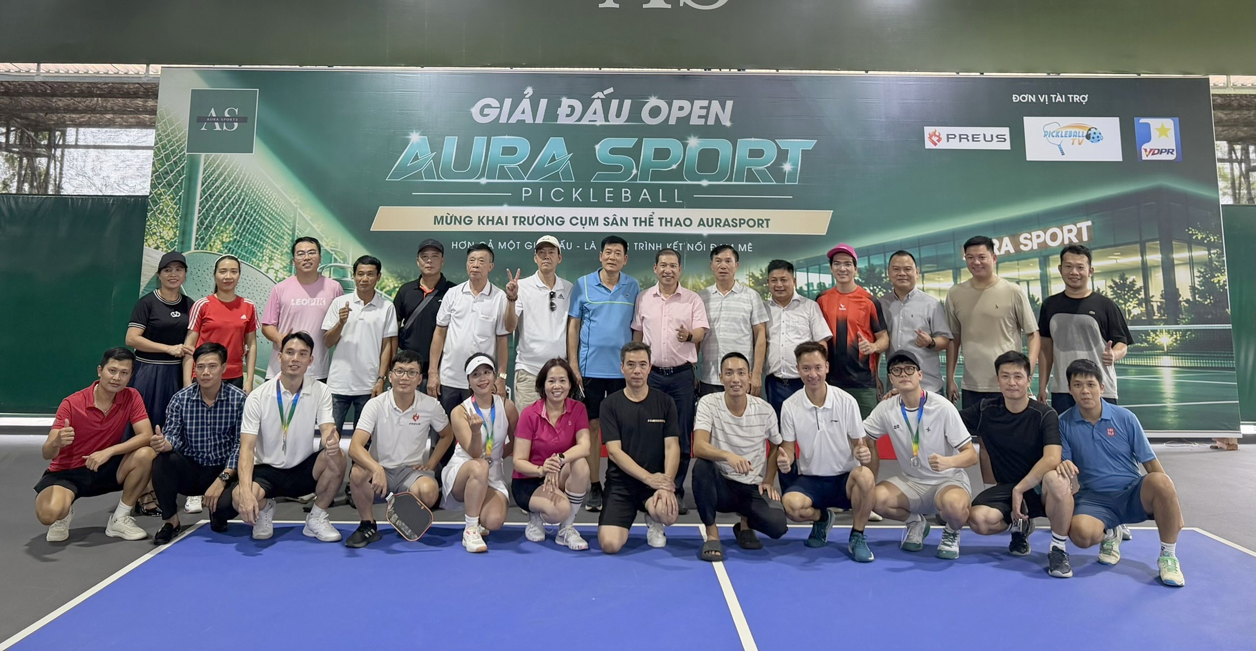 Giải đấu Open Aura Sport Pickleball