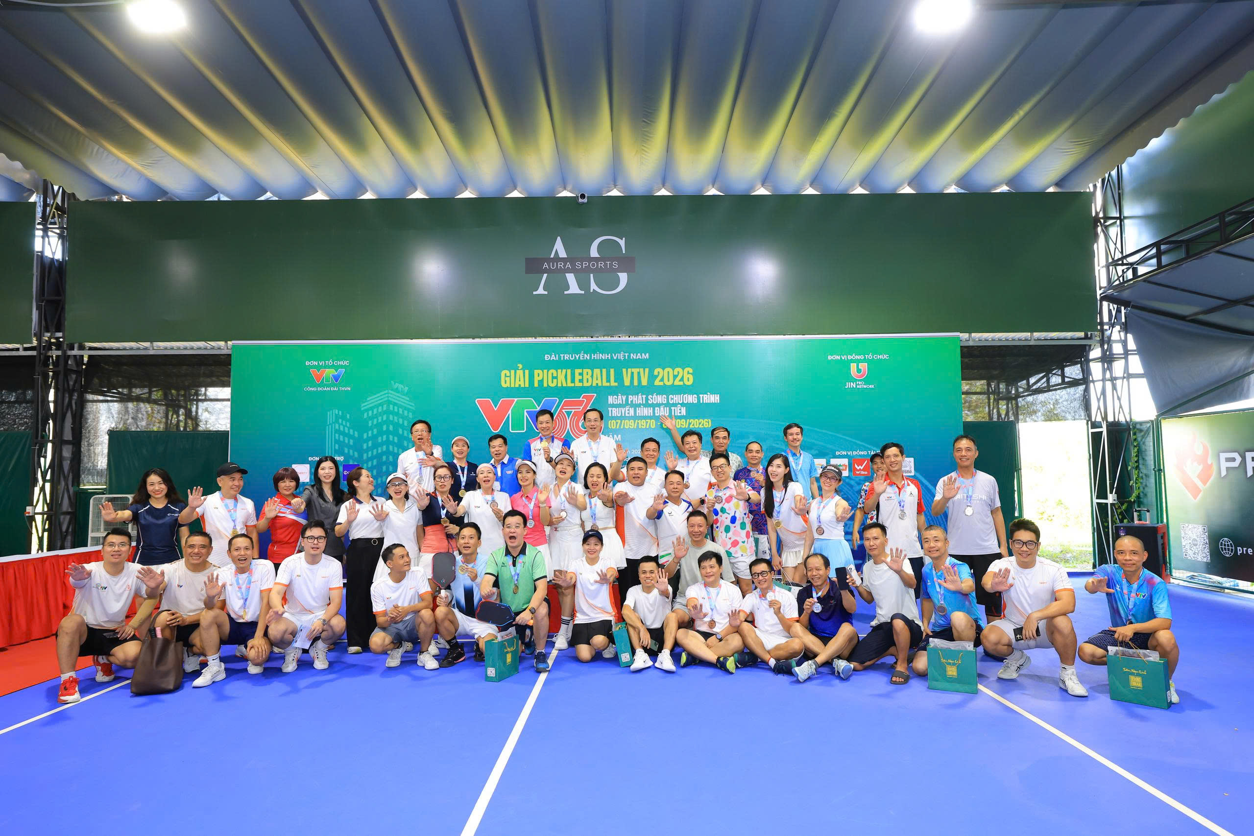 Giải Pickleball VTV 2026 tại Aura Sports